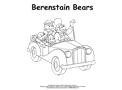 Berenstain Family Coloring Page