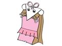 Angelina Paper Bag Puppet