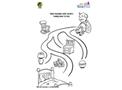Barney and Friends Maze Coloring Page