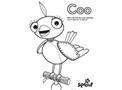 Coo Coloring Page