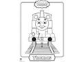 Thomas the Engine Coloring Page