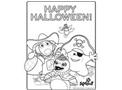Sprout Halloween Coloring Page