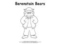 Berenstain Bears Too Tall Coloring Page