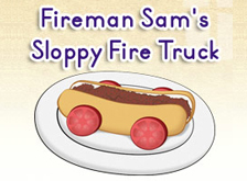 Fireman Sam's Sloppy Fire Truck
