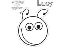 Print and Color Lucy Mask
